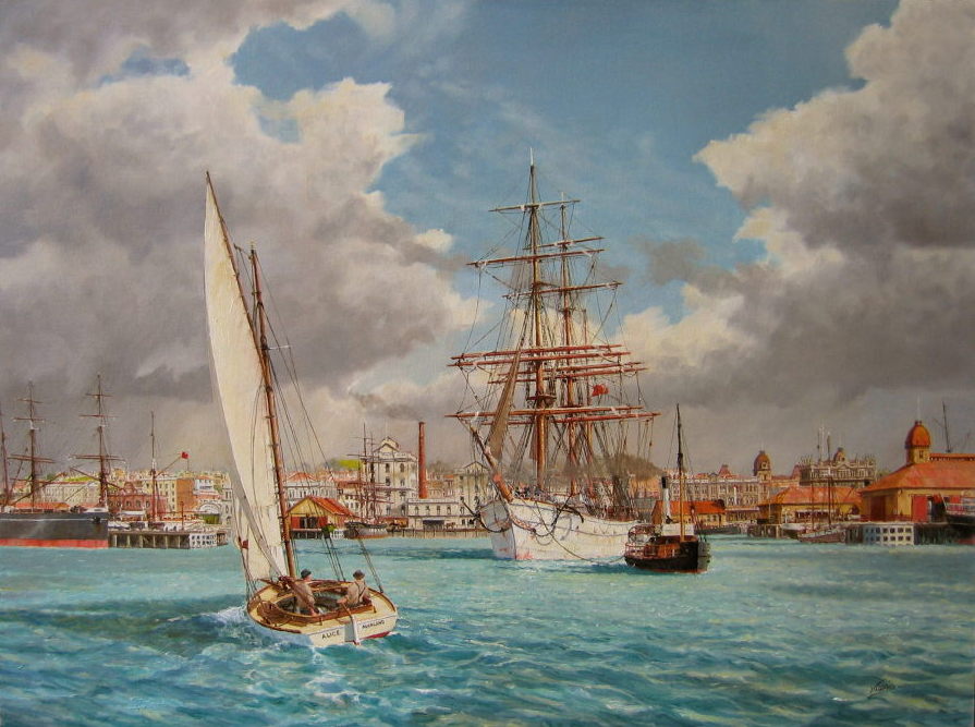 Clan Macleod leaving Auckland