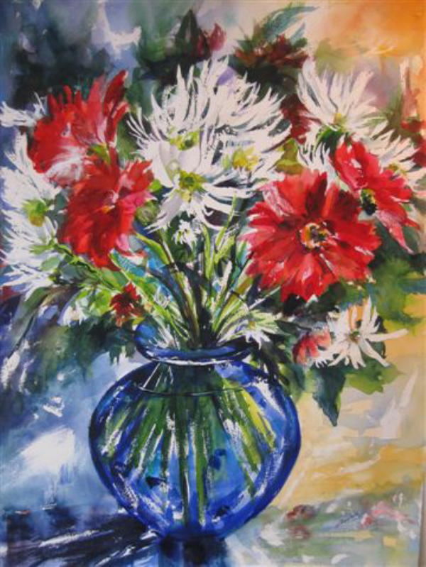 Blue Vase 2